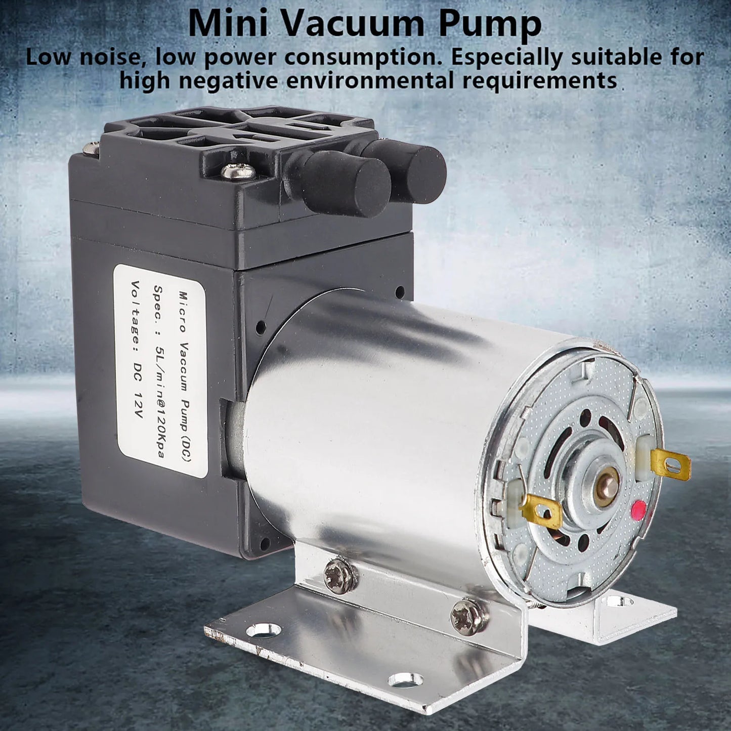 Mini Vacuum Pump, DC 12V 5L/min