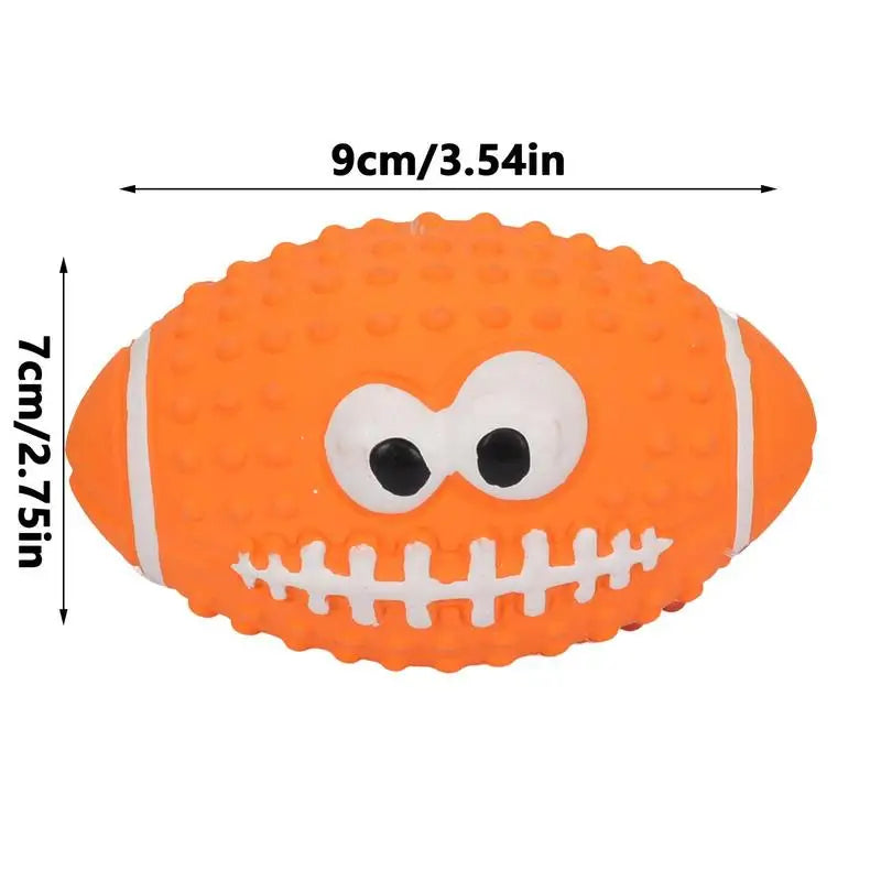 Squeaky Dog Ball For Puppies, Teething Chew