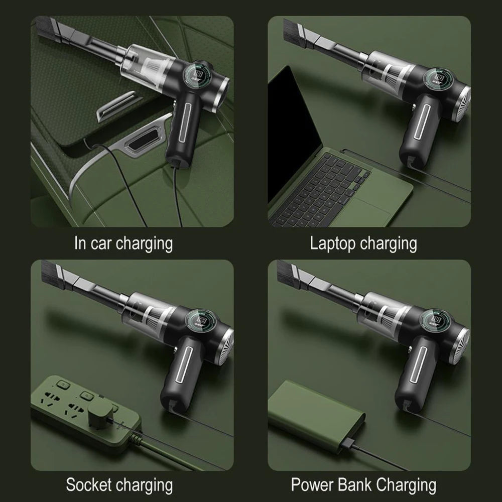 Mini Wireless Vacuum Cleaner, Handheld