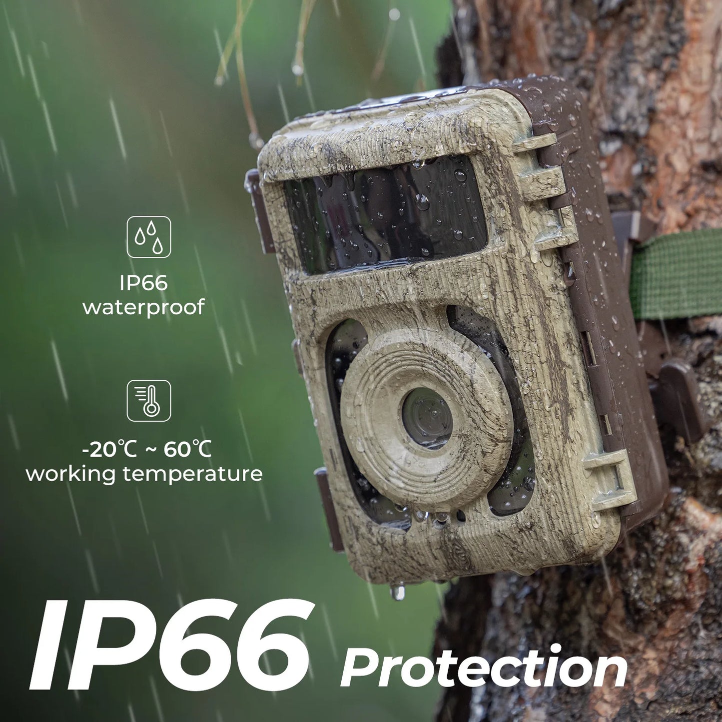 4K 48MP Trail Camera with Night Vision