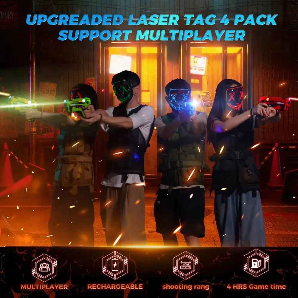 Laser Tag Battle Game Gun Set