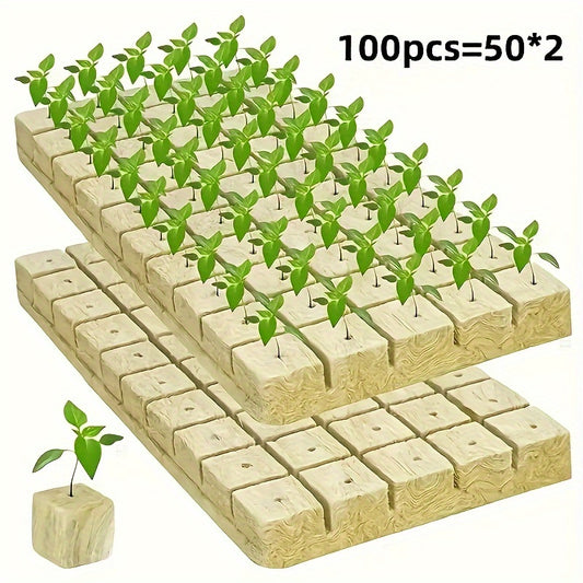 100 Holes/Planting Cubes, Agriculture, Gardens, Fields, Water Storage Functions/Soilless Cultivation
