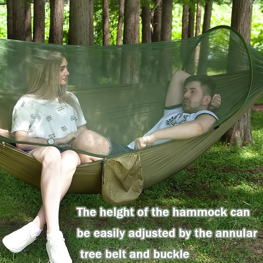 Double   Camping Hammock With Mosquito Net,