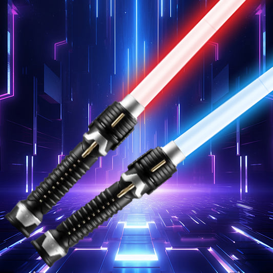 Set of Two-Color Design Children's Toy Lightsabers -