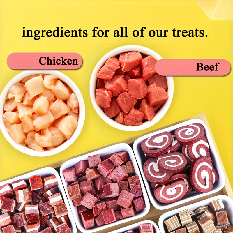 3.53oz Wholesome Meat Dog Treats - Natural, Protein-Rich Goodies