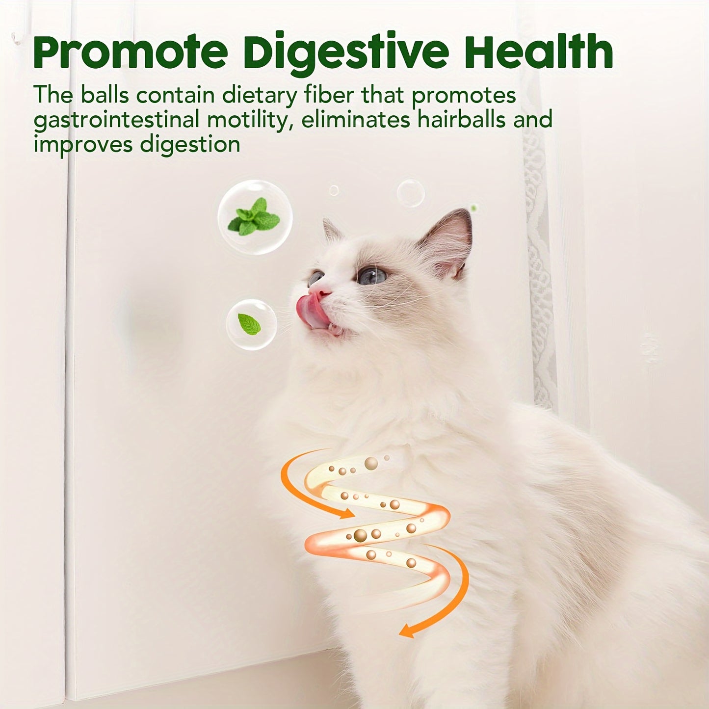 6PCS Whisker Whirlwind Catnip Balls