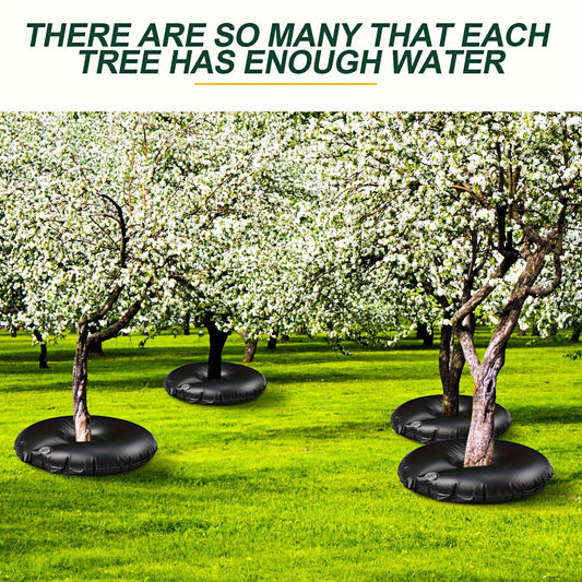8 Pack Tree Watering Bags Tree Watering Ring Slow Release PVC Drip Irrigation Water Pouch Automatic Drip System For Planting Gardening Trees And Shrubs