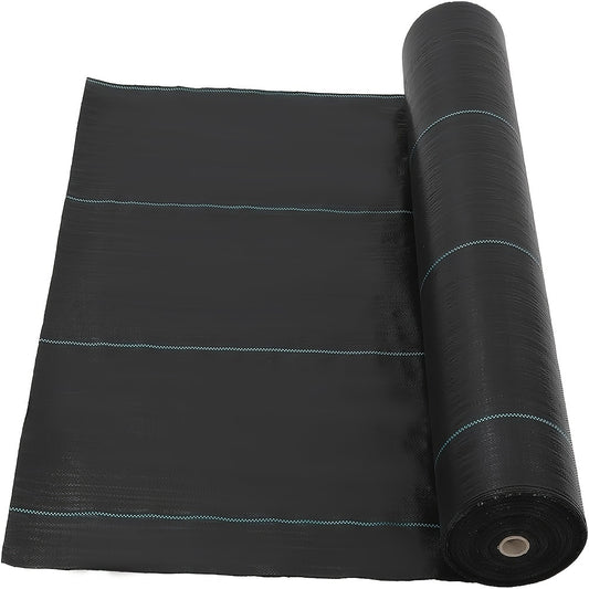 3ft x 300ft Premium Weed Barrier Landscape Fabric, Towallmark 3.24 oz Heavy Duty, Weed Control Fabric, High Permeability, Good for Flower Bed, Driveway Fabric and Ground Cover