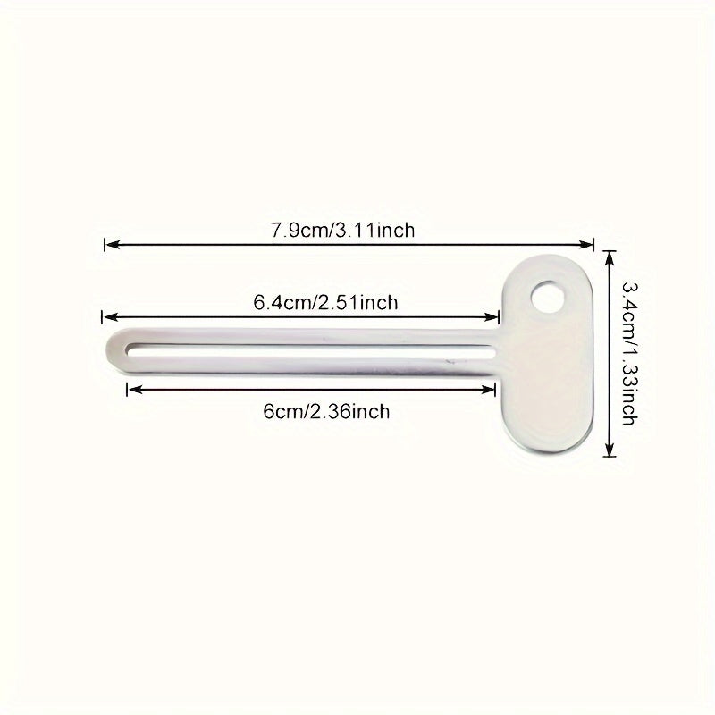 1pc Tube Squeezer - Effortless Toothpaste Dispenser, Compact, Easy-to-Use, Space-Saving Bathroom Accessory