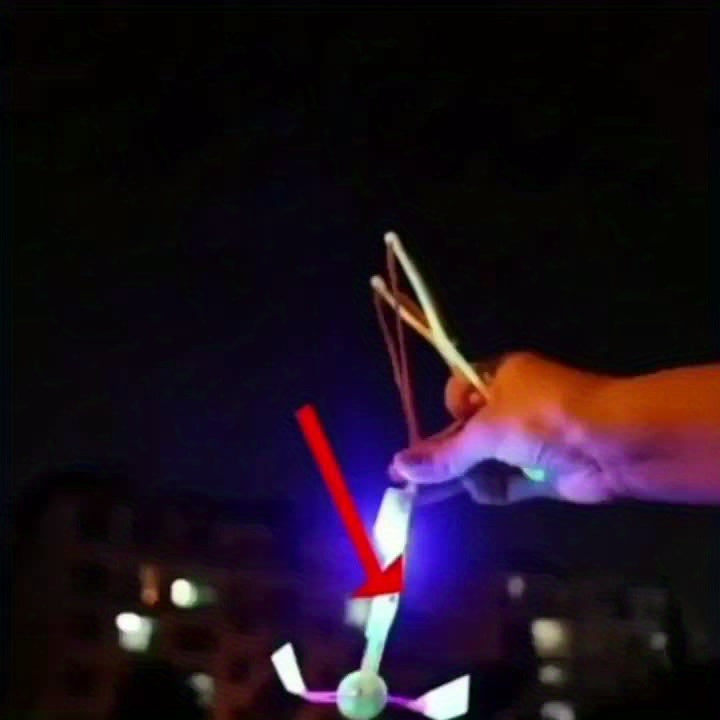 8PCS Luminous Flying Slingshot